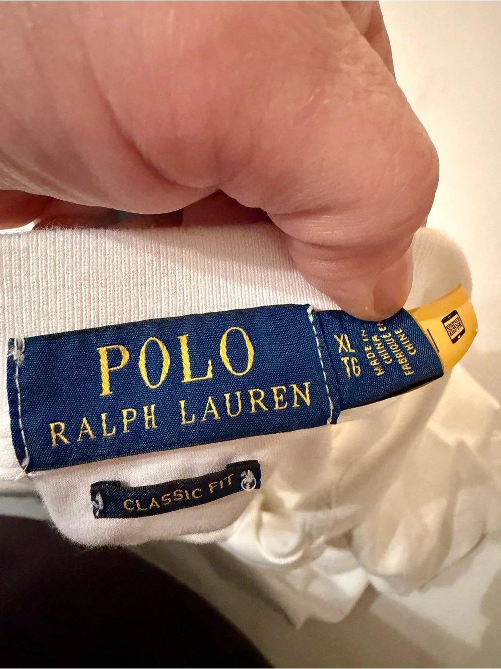 Polo Ralph Lauren Polo Mens XL White Flesh Pony Short Sleeve Preppy Classic Fit